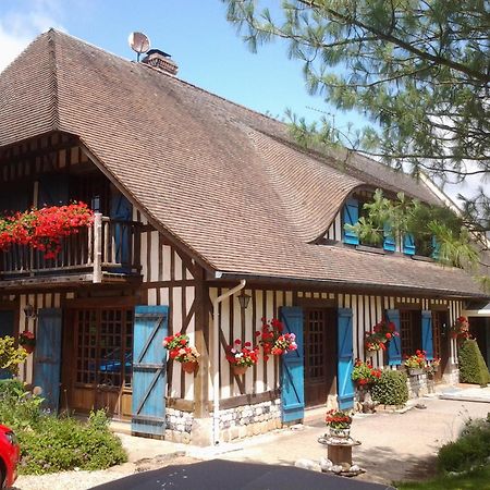 Chez Catherine - Chaumiere Normande Theuville-aux-Maillots Buitenkant foto